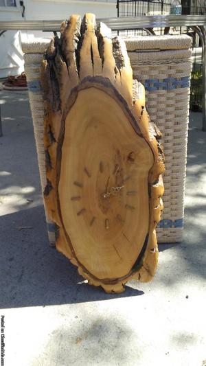 Tall Large wooden clock