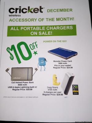 Cricket Wireless Monroe accessory of the month!