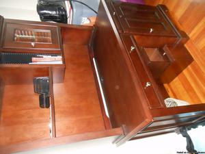 Desk with hutch- Boston Int