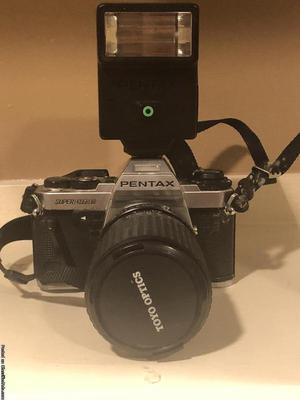 Pentax Super Program Camera and 6 lenses