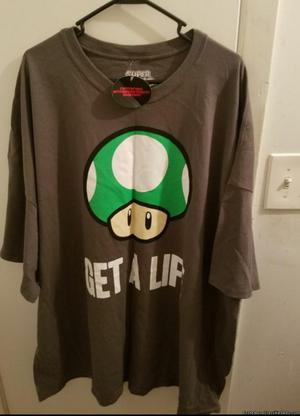 Hybrid Nintendo Mushroom T-Shirt New 5x