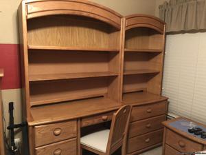 Full Size Bedroom Solid Oak furniture