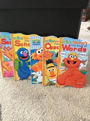 5 Sesame Street Toddler Books