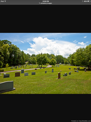 Cemetery plots