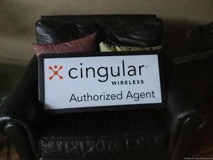 Cingular wireless sign