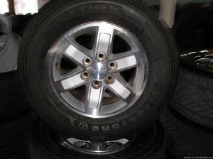 4 17 inch gmc wheels and tires atlanta (with shipping