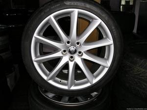 4 19 inch jaguar WHEELS AND TIRES atlanta (with shipping
