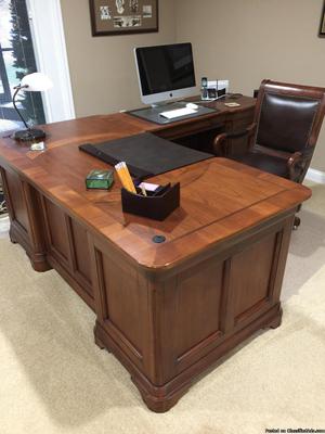 Handsome Solid Cherry Office Desk