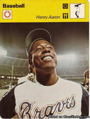 Henry/Hank Aaron  Sportcaster Hammerin Hank #316