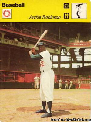 Jackie Robinson  Sportcaster First Black American