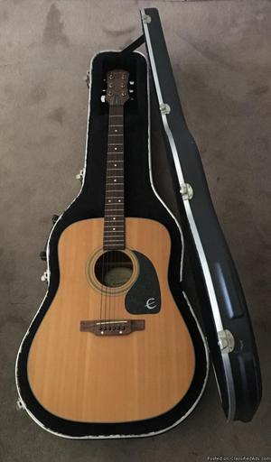 Gibson Epiphone acoustic guitar w/case