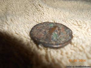 -AD-Roman Bronze Coin-2 ea