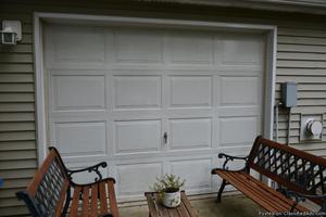 7' x 9' raised panel garage door