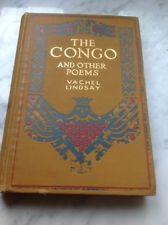 The Congo and Other Poems, Vachel Lindsey, 1st Ed.