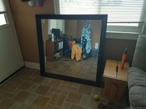 large mirror 42in by 42 inches