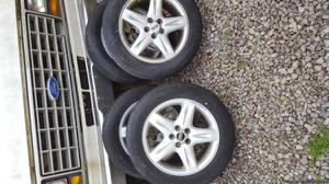 Tires 4 riken raptor r 17 mounted on Lincoln ls rims