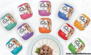 Purina Bella wet dog food 50 cents each