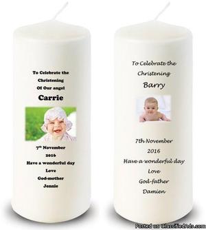 High Quality Christening Candles