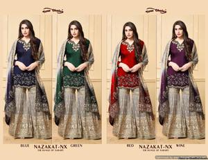 Y.C Nazakat-Nx designer wholesale embroidery salwar kameez