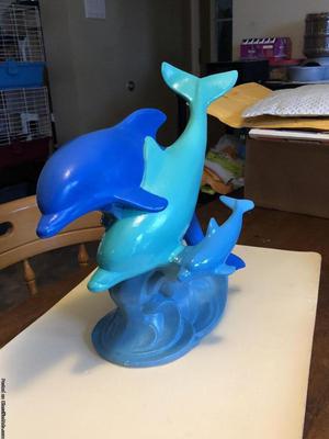 Painted dolphins for sale