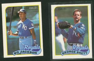 10 Card Lot  O Pee Chee Kansas City Royals