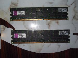 2 KINGSTON RAM