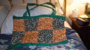 Big hand sewn beach bag for sale