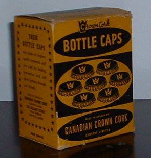 Box With Bottle Caps s