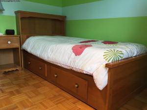 Captains bed, solid wood(maple)