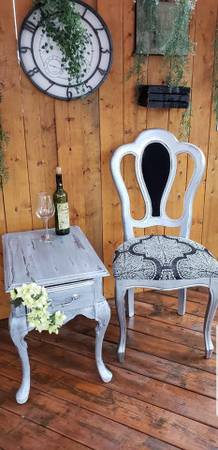 End Table and Chair