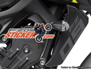 FZ09 MT09 Radiator Side Cover Stickers (68)