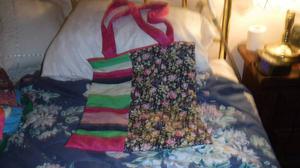 Nice striped hand bag for sale