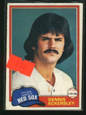  O-Pee-Chee #109 Dennis Eckersley Boston Red Sox