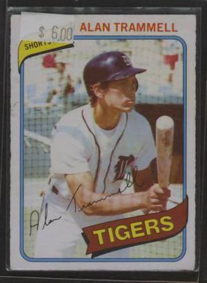  O-Pee-Chee #123 Alan Trammell Detroit Tigers