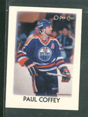 O Pee Chee NHL Leaders Paul Coffey