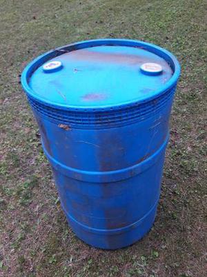 Plastic drum barrel - for rain barrel or dock, etc.