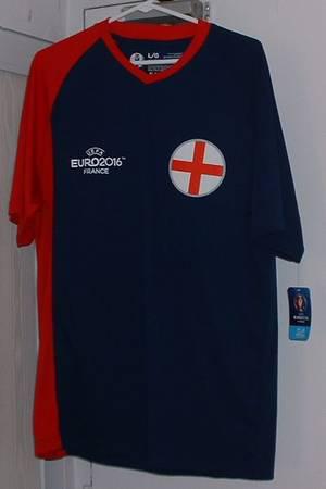 Team England UEFA  Soccer Jersey