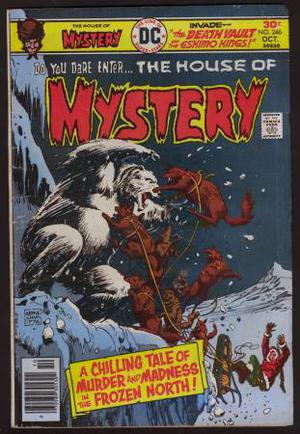 Two Bronze Age Horror Comics House of Mystery Ghosts