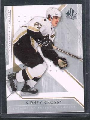  Upper Deck SP Authentic Sidney Crosby #20 Penguins