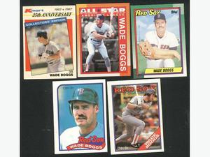 Wade Boggs Cards Boston Red Sox