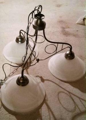 3 Lamps/Chandelier