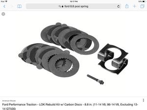Ford Diff 8.8 posi clutch kit,side&pinion gears,31 spline