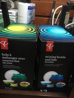 New never opened complete bowl set.