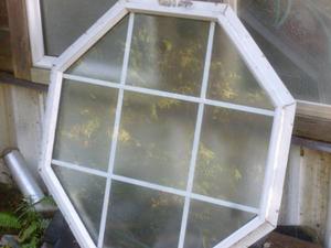 Octagon double glazed window