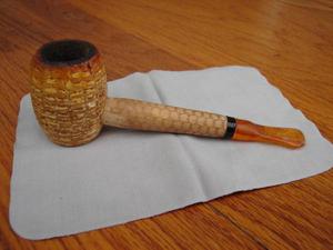 Vintage R & H Topper Made in USA Corn Cob Pipe from 's