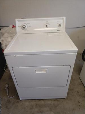 White Front-Load Clothes Dryer