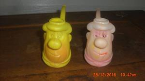 's Flintstone Fred and Barney Plastic Bubble Pipes