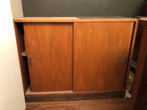 2 Credenza's and a bookshelf