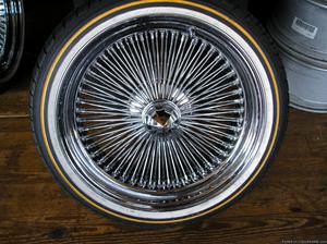 4 20 inch wire WHEELS AND TIRES atlanta (with shipping