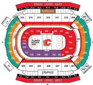 Calgary Flames vs. San Jose Sharks (Dec 31st) - 2 Tickets
